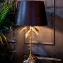 Palm Tree Table Lamp with Black Shade