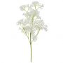 Faux White Flower Spray 64cm