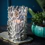 Large Coral Hurricane Lantern | PERFECTLY IMPERFECT