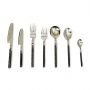 Unpolished Twist Neck 56 Piece Cutlery Set | HANDMADE TO ORDER