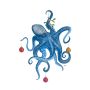 Octopus - Christmas Card