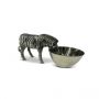 Zebra Nibbles Bowl - Nickel Finish | PRE-ORDER - DUE NOVEMBER